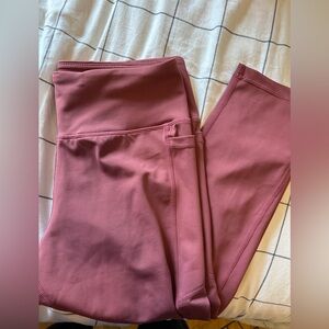SENITA Lux 7/8 leggings seamed waistband Marsala
